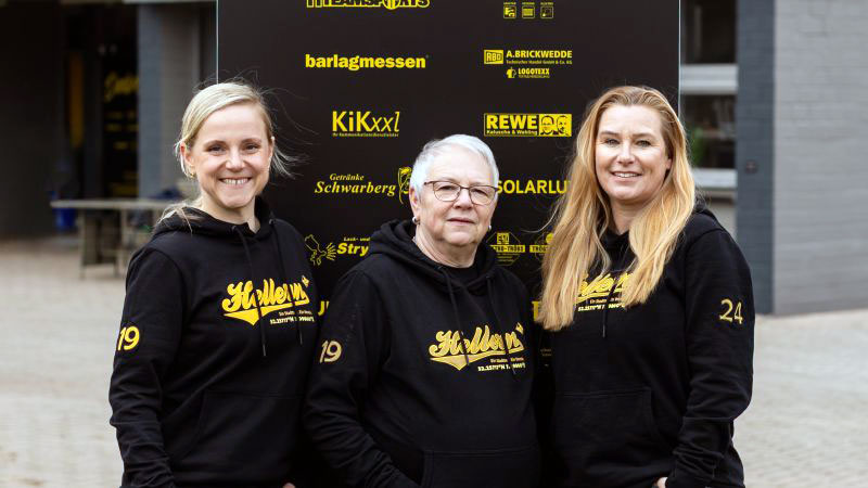 Team der Gesch&auml;ftsstelle des SV Hellern