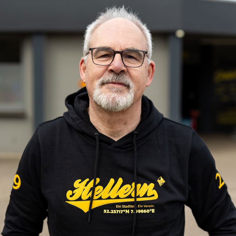 Wolfgang Riemann, Vorsitzender des &Auml;ltestenrats beim SV Hellern