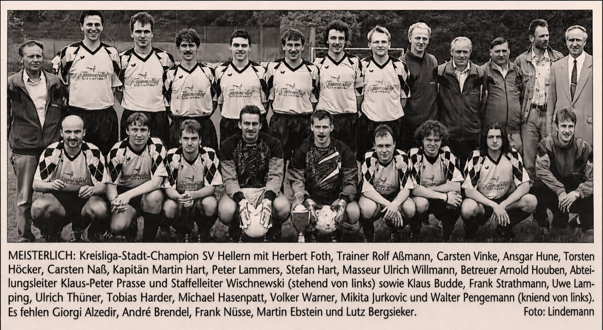 Archivbild Stadt Champion SV Hellern