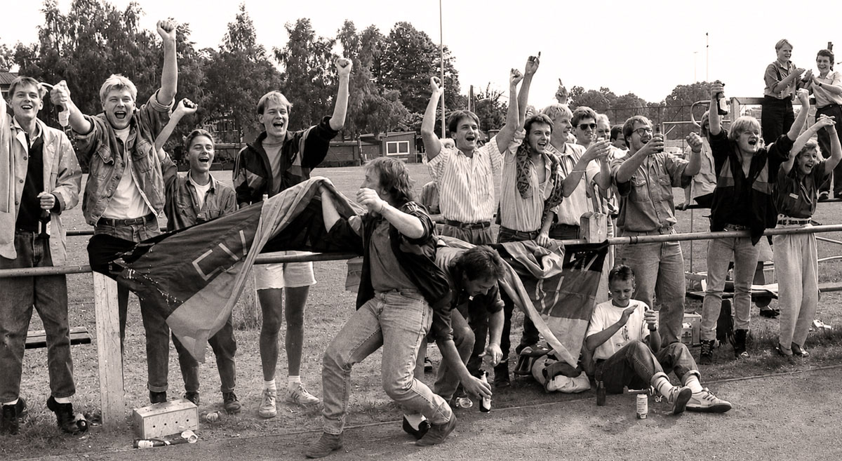 Historisches Archivbild des SV Hellern