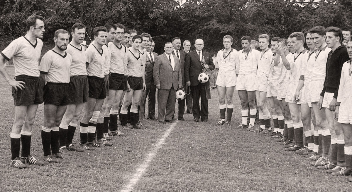 Historisches Archivbild des SV Hellern
