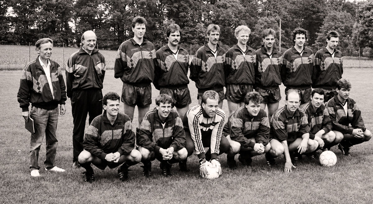 Historisches Archivbild des SV Hellern