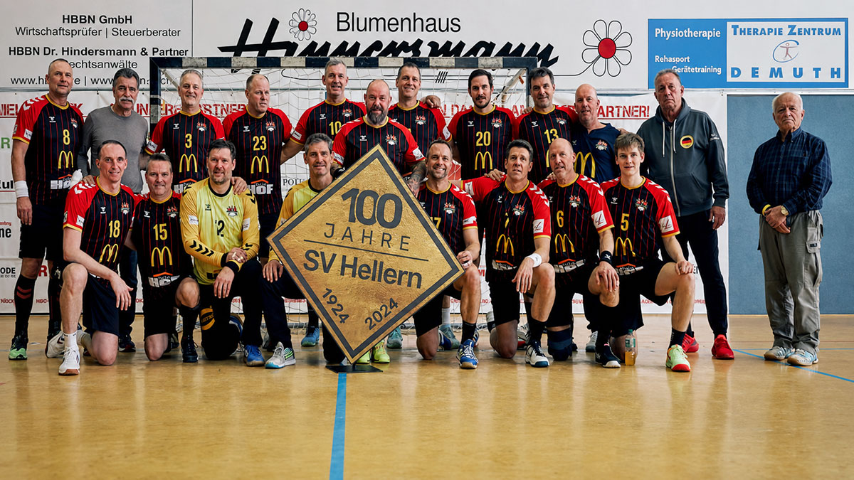 Helferinnen und Helfer im Ehrenamt beim SV Hellern