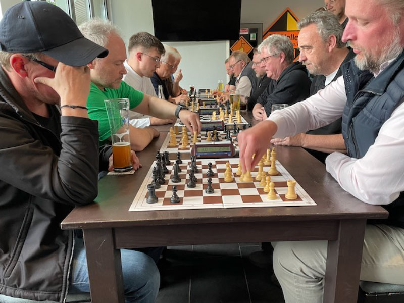 Schachspieler des SV Hellern