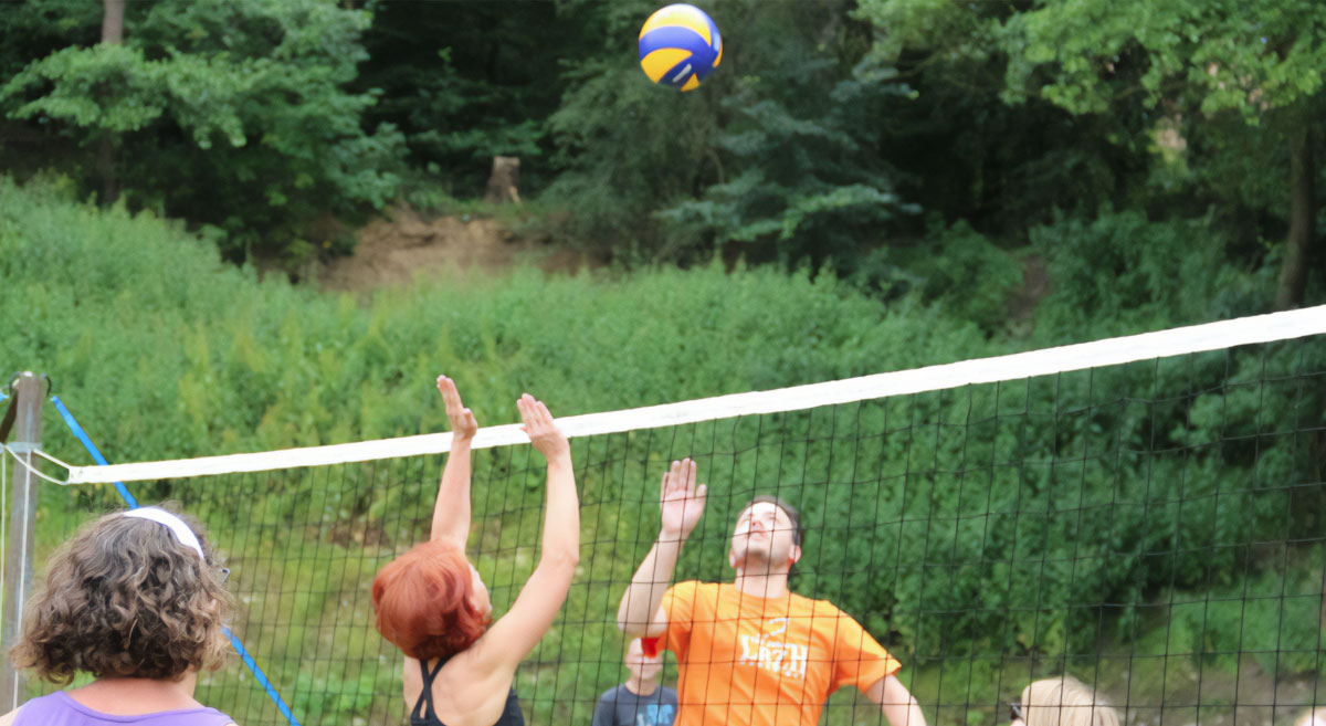 Volleyballtraining beim SV Hellern